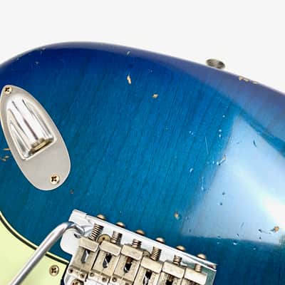 Fender Stratocaster 64 L-Series Heavy Relic Custom Shop 2025 Blue Burst image 10
