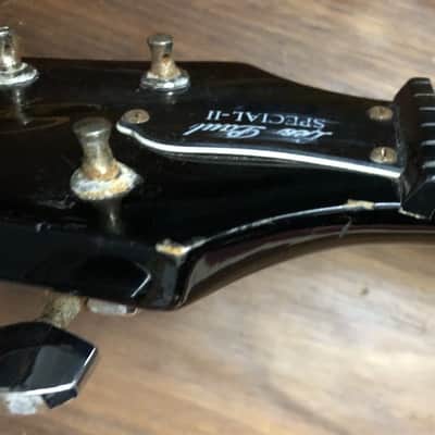 2013 Epiphone Les Paul Special II Electric Guitar Black Actual Loaded Neck image 7