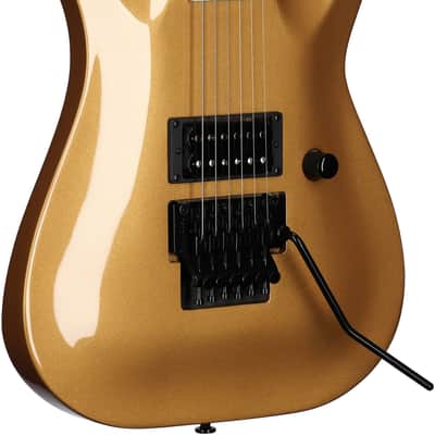 Kramer SM-1H Floyd Rose Electric Guitar, Buzzsaw Gold image 4