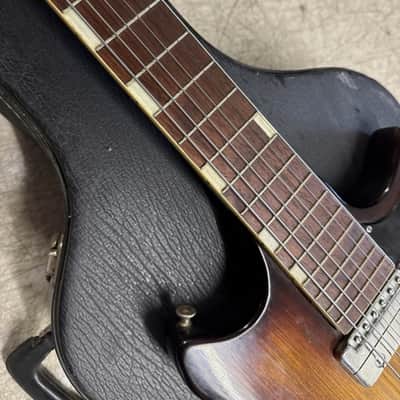 Vintage Melody JB-4 1960s MIJ Electric Guitar w/case. Clean and Rare! image 8