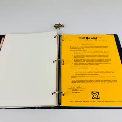 Ampeg Dealer Products Binder 1976 image 19