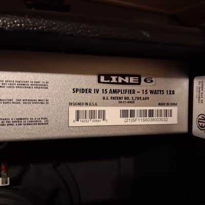 Line 6 spider IV 15 - Black image 8