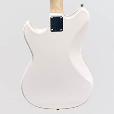 G&L Tribute Series Fallout 4 String Short Scale Electric Bass Guitar - Olympic White image 4
