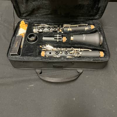 Mendini by Cecilio Bb Clarinet w/ Case, Reserve X5 Mouthpiece, & Accessories- Black image 1
