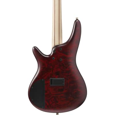 Ibanez Standard SR300EDX-WZM Wine Red Frozen Matte - 4-String Electric Bass image 5