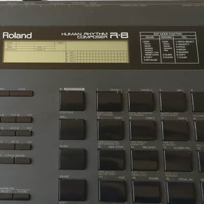 Roland R-8 Human Rhythm Composer 1980s - Black image 2