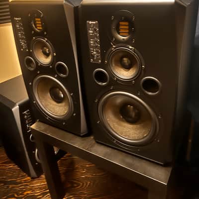 ADAM Audio S3X-V Vertical Active Nearfield / Midfield Monitors (Pair) 2010s - Black image 1