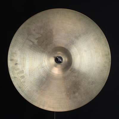 Vintage Zildjian 21" 1970's Thin Stamp A Ride - 2916g (video demo) image 2
