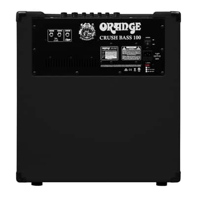 Orange Amplifiers Crush Bass 100 - 100W 1x15" Bass Combo Amplifier - Black image 4