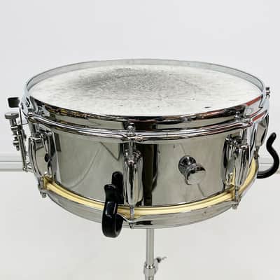 Vintage 1970s Slingerland Festival Model Chrome Steel Snare Drum image 2