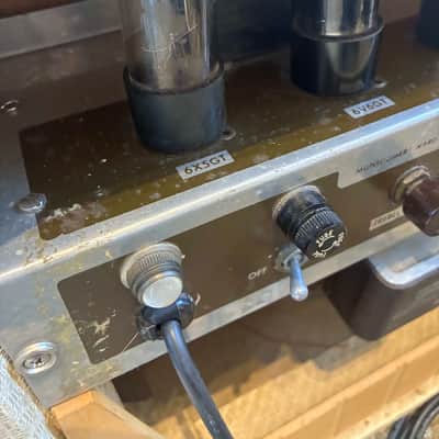 Montgomery Ward 55JDR8440 1x12" Tube Amp 60's image 5