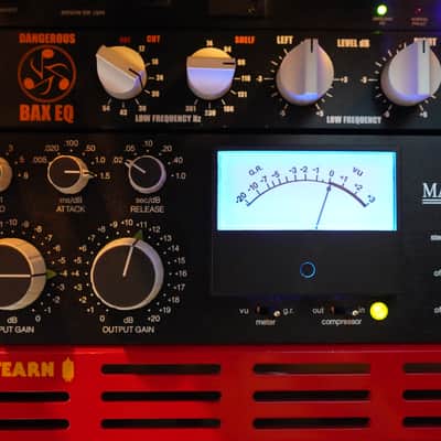 Prism Sound Maselec MLA-2 Stereo Mastering Compressor Limiter 2010s - Black image 2