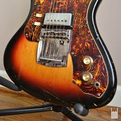 1969 Supro Lexington Sunburst Model S635 image 4