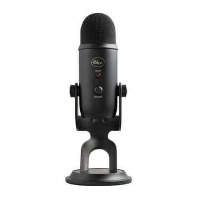 Blue Microphones Yeti USB Blackout Microphone Plus C922 Pro Streamer HD Webcam image 2