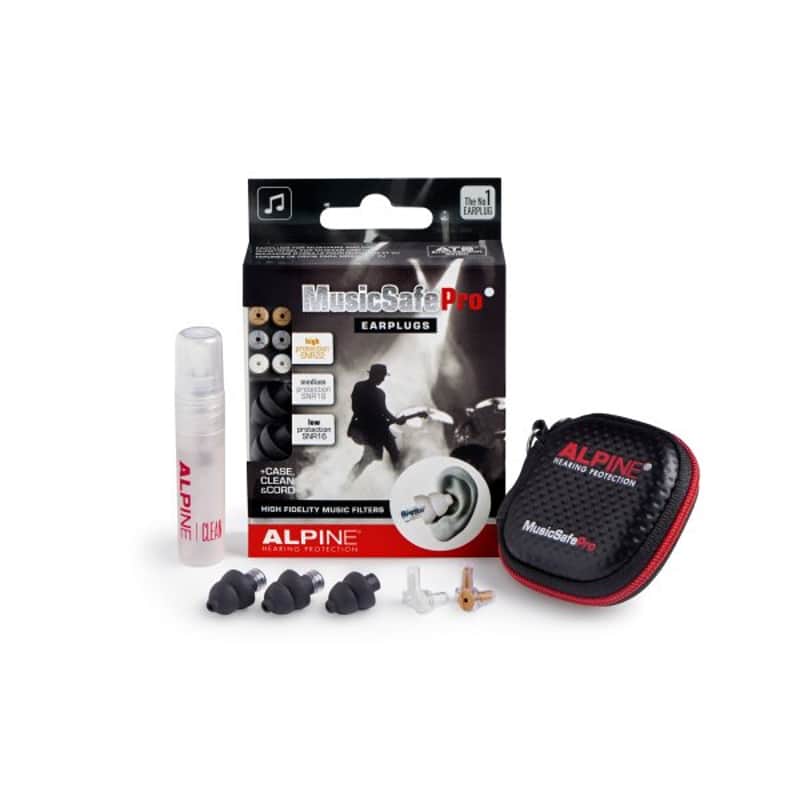 Alpine - Hearing Protection MusicSafe Pro Earplugs, Black image 1