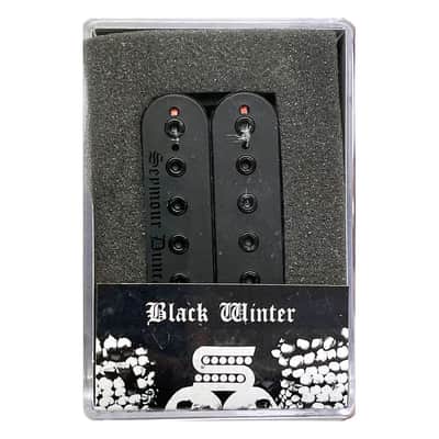 Seymour Duncan Black Winter Bridge Humbucker Pickup - Matte Black image 2