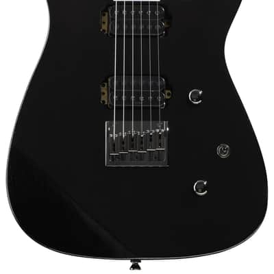 Caparison Guitars Dellinger II-WB-FX EF Electric Guitar - Trans Charcoal Black image 1