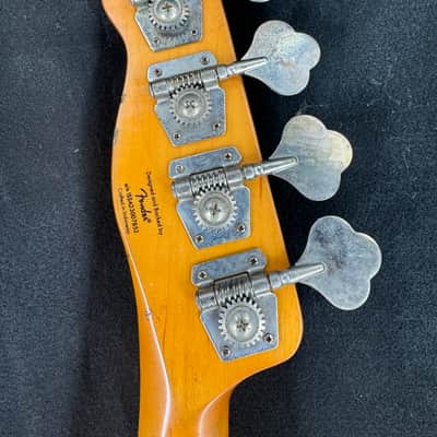 Fender Squier Relic Classic Vibe 50’s P Bass Vintage White image 10