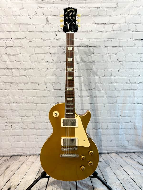 Gibson Custom Shop 1957 Les Paul Goldtop Reissue VOS Double Gold image 1