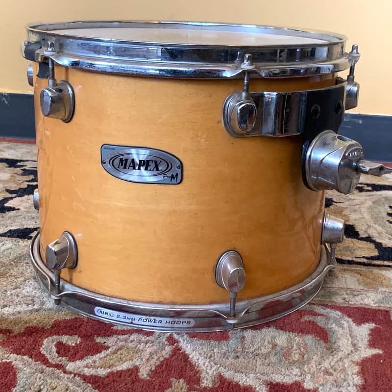 Mapex Pro M Fusion 13 x 10 Tom Rack Drum Maple w/ Mount image 1