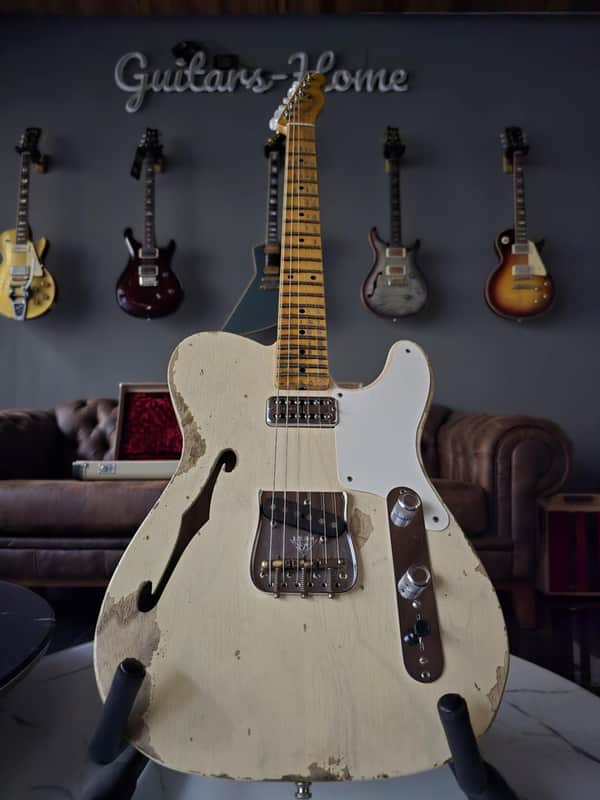 Fender Fender Custom Shop LTD Heavy Relic Caballo Tono Ligero Telecaster in Dirty White Blonde 2016 - Heavy Relic image 1