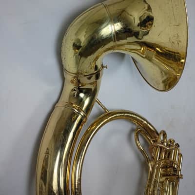 Conn 20K BBb Sousaphone with case and neck - Overhaul with dent removal image 5