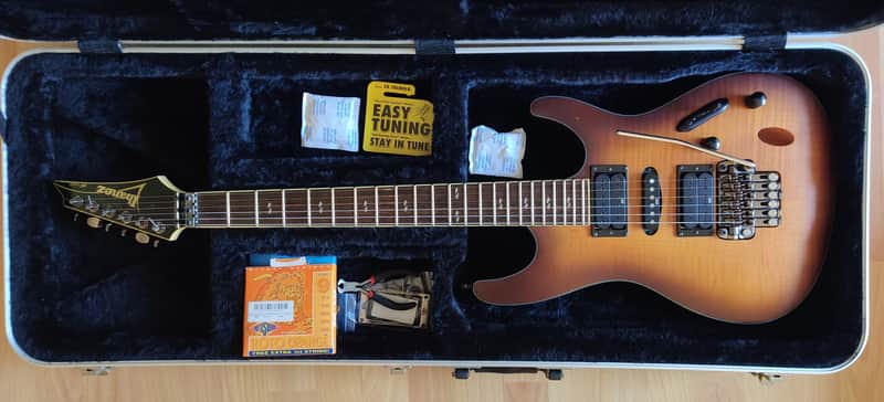 Ibanez S670FM-ATF Standard 2007 - 2008 - Antique Burst Flat + TKL