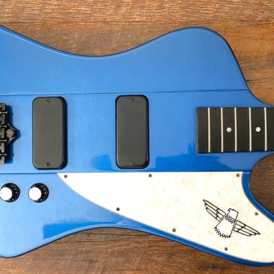 Gibson Thunderbird IV. Sapphire Blue! 2000 USA. Ebony FB. image 13