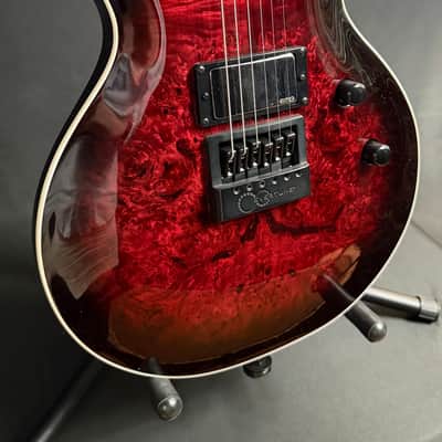 Jackson Pro Series Signature Diamond Rowe Monarkh DR12MG Electric Guitar Dark Rose w/ Gig Bag image 3