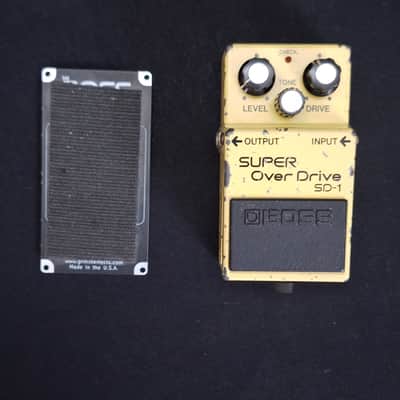 【最初期品】ボスSUPER Over Drive SD-1 1981年　日本製 Boss SD-1 Super Overdrive 1981 - 1988 Made In Japan | Reverb