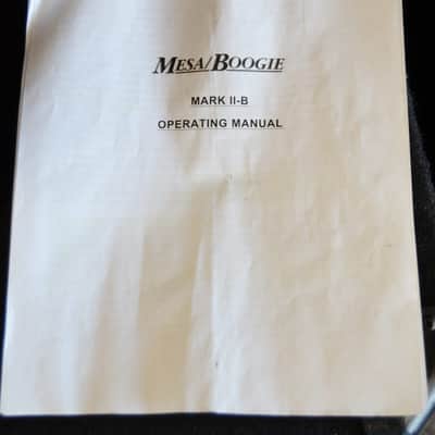 Mesa Boogie Mark-II-B Vintage Guitar Combo Amplifier 1978 – Used 1978 - Natural Gloss Finish image 10