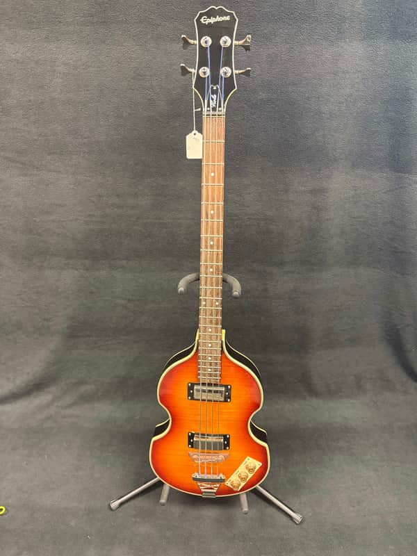 Epiphone Viola Bass with Rosewood Fretboard 1995 - 2020 - Vintage Sunburst image 1