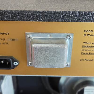 Marshall Valvestate 20 Model 8020 Combo Amp with Cover & footswitch image 4