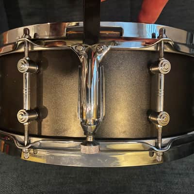 Gretsch GAS5514-ST Brooklyn Standard 5.5x14" 8-Lug Snare Drum 2020 - Present - Satin Black Metallic image 7