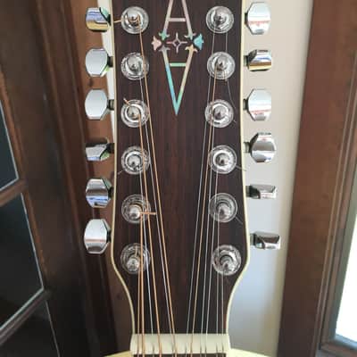 Alvarez 2551 12 String Limited Edition Silver Anniversary Model Gibson L-1 L-00 l-2 look-alike 5037 image 6