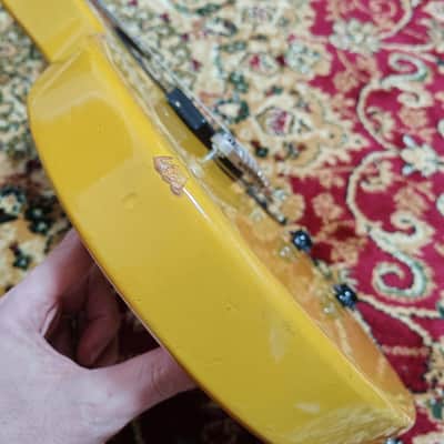 1989 Orville by Gibson Les Paul Junior JR 58 TV Double Cut (LPJ-D) – TV Yellow – Japan MIJ image 11