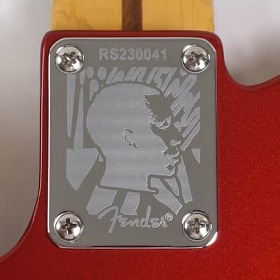 2023 Fender Raphael Saadiq Signature Telecaster Candy Apple Red with Hard Case image 9