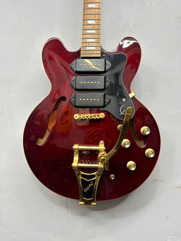 Epiphone Riviera Custom P93 2011 - 2019 - Wine Red image 1