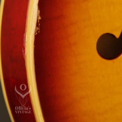 1962 Gibson ES-125 TDC Sunburst w/flame maple top image 6