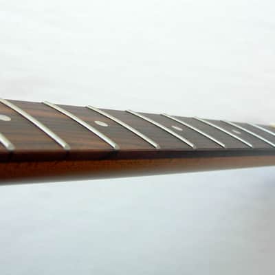 Roasted Telecaster Guitar Neck/Maple Rosewood / 22-Med Jumbo Frets w/Warmoth Bone Nut / TELE (fits Fender image 5
