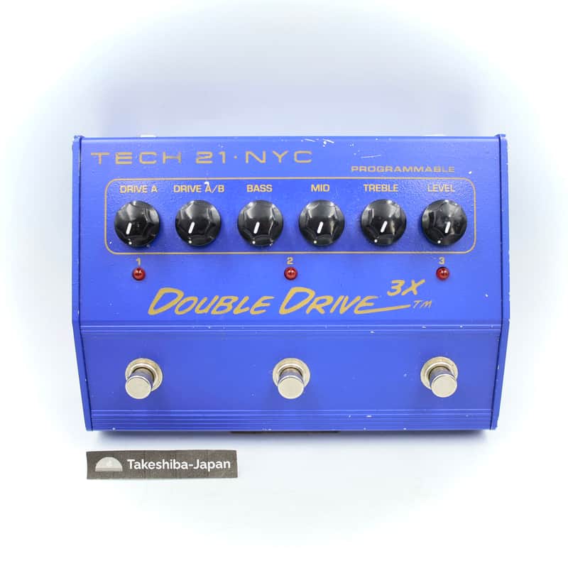 TECH 21 Double Drive リミテッドエディション Tech 21 Double Drive 3X Distortion | Reverb