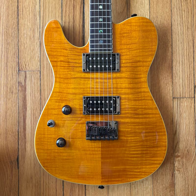 Fender FMT Neck Thru Custom Telecaster Left Handed 1 of 1 Electric Guitar w/ Deluxe Hard Case