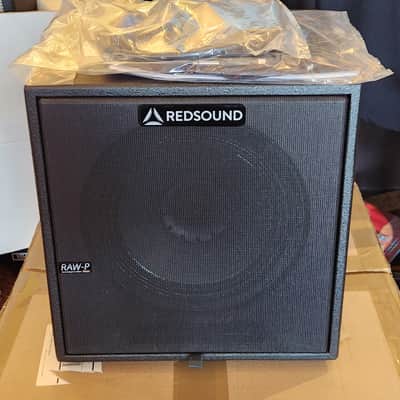 Red Sound MF10 10" Active/Passive FRFR Cabinet Pair w/ Original Boxes, Extra Stuff! Neutrik Cable & Padded Covers image 2
