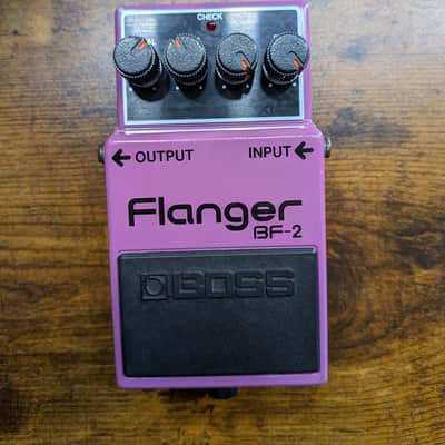 Boss BF-2 Flanger 1984-1990 (Green Label) Made In Japan | Reverb