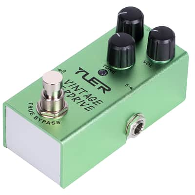 YUER Vintage Overdrive Electric Guitar Effects Pedal Mini True Bypass ✅ New image 4