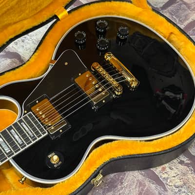 Gibson Les Paul Custom Ebony LPC-EBGH1E New Unplayed Auth Dlr 10lb7oz #940 image 8