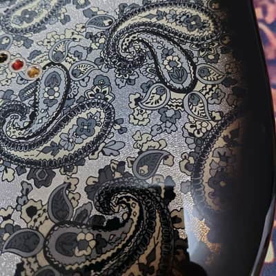 *NEW IN BOX* 2025 Fender Japan Limited Edition Telecaster Black Paisley - MIJ JD25 - low tariffs image 13