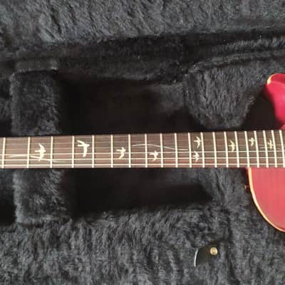 Paul Reed Smith prs sc 20th anniversary 2006 cherry Sunburst flamed maple top flying birds+ trem image 9