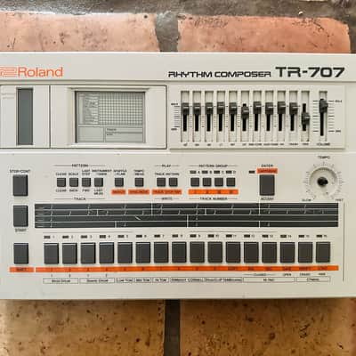 Roland TR-707 Rhythm Composer 1985 - White image 1