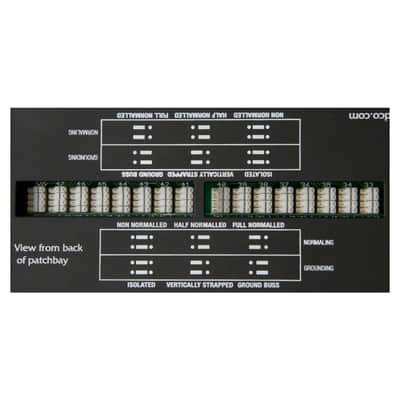 Redco R196-D25PG DB25 96pt TT Patchbay - Black Powdercoat image 3